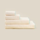 Полотенце махровое SL HOME: Frame «Айвори», 100×180 см, хлопок 100%, бежевое - Фото 3