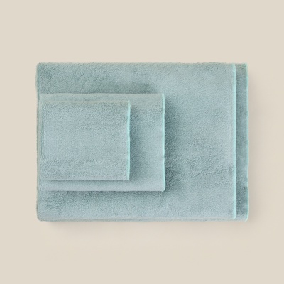 Полотенце махровое SL HOME: Frame «Аззура», 100×180 см, хлопок 100%, бирюзовое