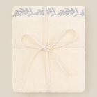 Полотенце махровое SL HOME: Floral «Айвори» 30×60 см, хлопок 100%, бежевое - Фото 8