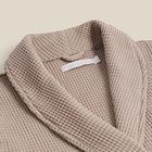 Халат вафельный мужской SL HOME: Basic «Саббиа», размер M, хлопок 100%, коричневый - Фото 10