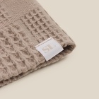 Халат вафельный мужской SL HOME: Chess «Саббиа», размер L, хлопок 100%, коричневый - Фото 14