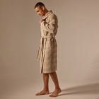 Халат вафельный мужской SL HOME: Chess «Саббиа», размер L, хлопок 100%, коричневый - Фото 9