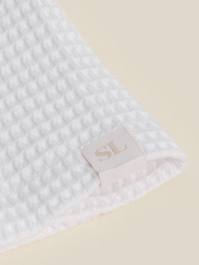 Халат вафельный женский SL HOME: Basic "Блан де Блан", размер S, 100% хлопок, 300 г/м2