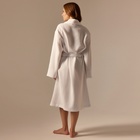 Халат вафельный женский SL HOME: Basic «Блан де Блан», размер 42-44, белый - Фото 7