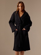 Халат вафельный женский SL HOME: Basic «Дарк Маре», размер 42-44, чёрный - Фото 4