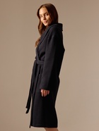 Халат вафельный женский SL HOME: Basic «Дарк Маре», размер 42-44, чёрный - Фото 5