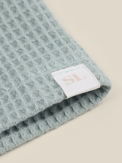 Халат вафельный женский SL HOME: Basic "Аззура", размер M, 100% хлопок, 300 г/м2