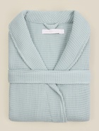 Халат вафельный женский SL HOME: Basic «Аззура», размер 44-46, бирюзовый - Фото 9