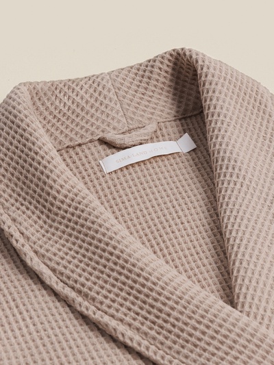 Халат вафельный женский SL HOME: Basic "Саббиа", размер M, 100% хлопок, 300 г/м2