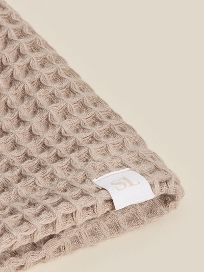 Халат вафельный женский SL HOME: Basic "Саббиа", размер M, 100% хлопок, 300 г/м2