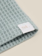 Халат вафельный женский SL HOME: Basic «Аззура», размер 46-48, бирюзовый - Фото 8