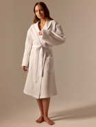 Халат вафельный женский SL HOME: Basic «Блан де Блан», размер 48-50, белый - Фото 1