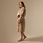 Халат вафельный женский SL HOME: Chess «Саббиа», размер 42-44, коричневый - Фото 5