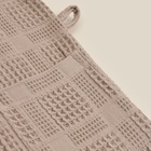 Халат вафельный женский SL HOME: Chess «Саббиа», размер 42-44, коричневый - Фото 9