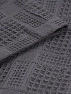 Халат вафельный женский SL HOME: Chess «Гри Сандре», размер 42-44, тёмно-серый - Фото 8