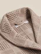 Халат вафельный женский SL HOME: Chess «Саббиа», размер 46-48, коричневый - Фото 7