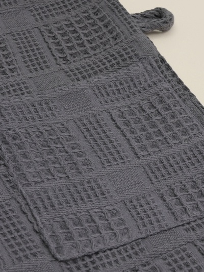 Халат вафельный женский SL HOME: Chess "Гри Сандре", размер L, 100% хлопок, 340 г/м2