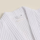 Халат вафельный женский SL HOME: Boho «Блан де Блан», размер 48-50, белый - Фото 2