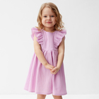 Платье для девочки MINAKU, цвет лиловый, рост 134 см - фото 12165783
