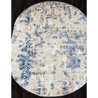 Ковёр овальный Merinos Antep, размер 80x150 см, цвет 630 cream/blue - Фото 2