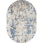 Ковёр овальный Merinos Antep, размер 160x230 см, цвет 630 cream/blue 10394245 - фото 312960006