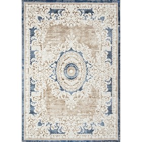 Ковёр прямоугольный Merinos Antep, размер 200x290 см, цвет 630 cream/blue 10394264