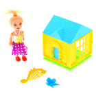 Дом с куклой малышкой и аксессуарами, МИКС - Фото 4