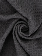 Плед с бахромой «Этель» Waffle, 130×180 см, тёмно-серый - Фото 5