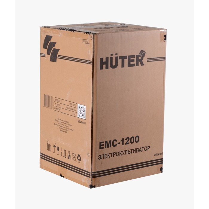 Культиватор Huter ЕМС-1200, электрический, 1200 Вт, ширина/глубина 32/21 см