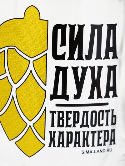 Кружка стеклянная пивная «Сила духа», 500 мл