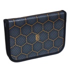 Пенал 1 секция 130 х 190 мм, откидная планка, Hatber "Armor glass", чёрный (объёмный 3D-рисунок) NPn_46067 - фото 24736657