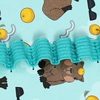 Пенал 1 секция, 140 х 200 х 40 мм, 2 откидные планки, тканевый, Hatber "Реально крутой Капибара" NPk_74281 - фото 23960857