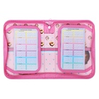 Пенал 1 секция, 140 х 200 х 40 мм, 2 откидные планки, тканевый, Hatber "Слушай музыку!" розовый NPk_74279 - фото 23960865