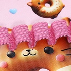 Пенал 1 секция, 140 х 200 х 40 мм, 2 откидные планки, тканевый, Hatber "Слушай музыку!" розовый NPk_74279 - фото 23960867