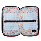 Пенал 3 секции, 110 х 190 мм, Hatber Red Car, ламинированный картон, чёрный/красный - фото 23960905