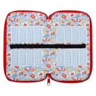 Пенал 3 секции, 110 х 190 мм, Hatber Red Car, ламинированный картон, чёрный/красный - фото 23960906