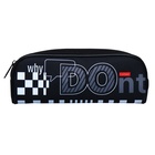 Пенал мягкий, 1 отделение, 80 х 210 х 40 мм, объемный, Hatber, "DON'T", чёрный Npk_65225 - фото 23947718