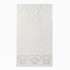 Полотенце махровое Этель «Классика», цвет молочный, 50×90 см, 83% хлопок, 17% лён, 500 г/м² - Фото 2