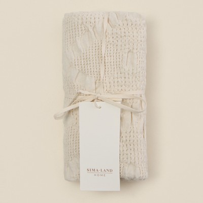 Полотенце кухонное SL HOME Souffle, 45×55 см, лён 80%, хлопок 20%, 265 г/м²