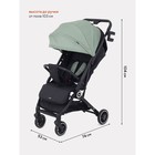Коляска прогулочная детская RANT basic JUNO RA302 Beige, зелёная - Фото 2