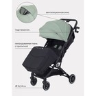 Коляска прогулочная детская RANT basic JUNO RA302 Beige, зелёная - Фото 4