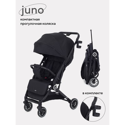 Коляска прогулочная детская RANT basic JUNO RA302 Beige, черный
