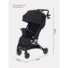 Коляска прогулочная детская RANT basic JUNO RA302 Beige, черный - Фото 2