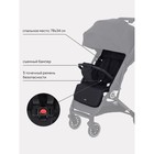 Коляска прогулочная детская RANT basic JUNO RA302 Beige, черный - Фото 3