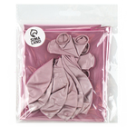 Воздушные шары, набор «Праздничный» фольгированные, латекс, цвет розовый, 10 шт. - фото 24643946