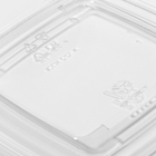 Крышка для контейнера одноразовая, ЮПК-1212, пластик, 12.6×0.5 см, прозрачная - Фото 6