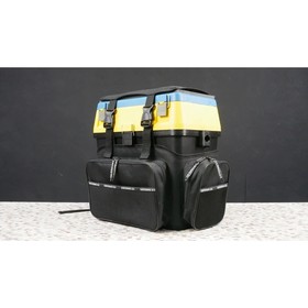 Сумка-рюкзак для зимнего рыболовного ящика 20 л "СИБТЕРМО", 310x190x400 мм, черный