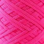 Шнур плоский 3 мм полиэфирный в клубках 100м/170г (+/- 5%) неоново-розовый-1001 - фото 9475484