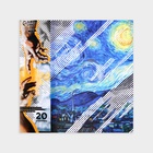 Раскраска-антистресс по полоскам «Шедевры», 21 х 21 см - Фото 2