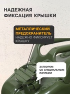 Канистра стальная для ГСМ ZARYA, 20 л, металлическая, крышка с рычагом - Фото 2